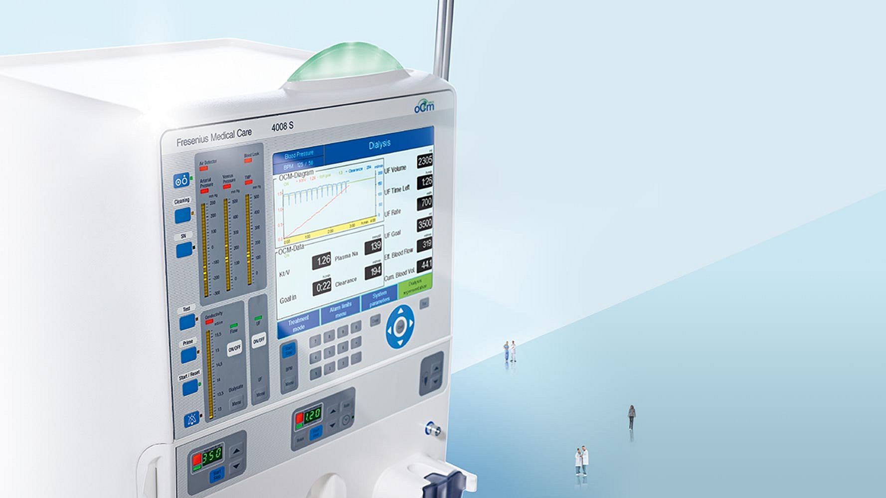 Dispositivo para diálisis 4008S classix