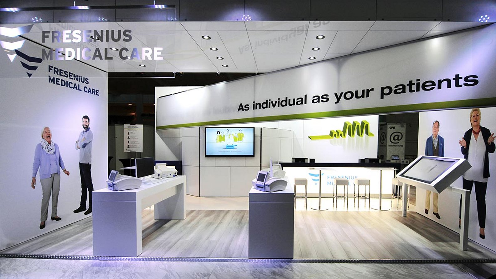 Stand de Fresenius Medical Care en el congreso ISPD 2014