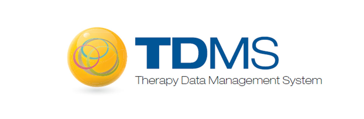 Logotipo del sistema de administración de datos del tratamiento (TDMS) de Fresenius Medical Care